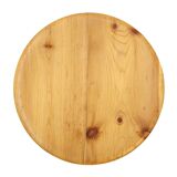 Solid pine stool, 1960s