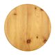 Solid pine stool, 1960s