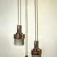 Waterfall pendant lamp by Raak Amsterdam, 1970s