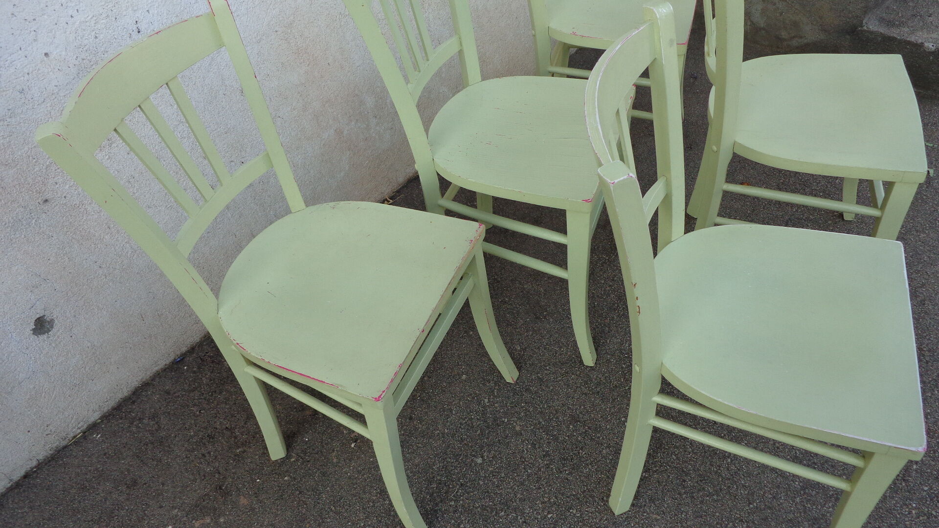 5 chairs Bistro series