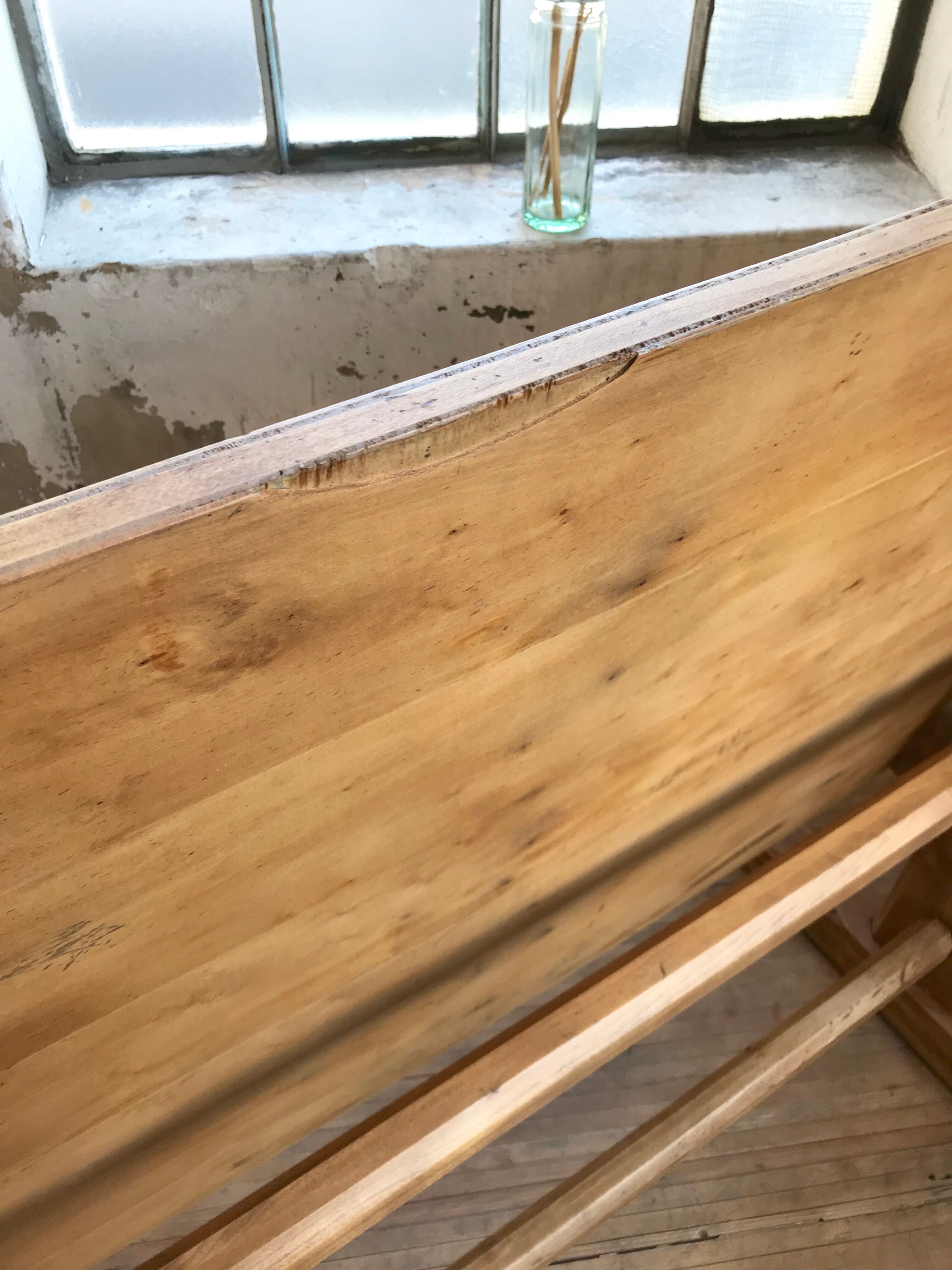 Architect wooden table