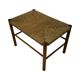 Vintage Stool Danish Papercord Rope Stool Mid Century Ottoman