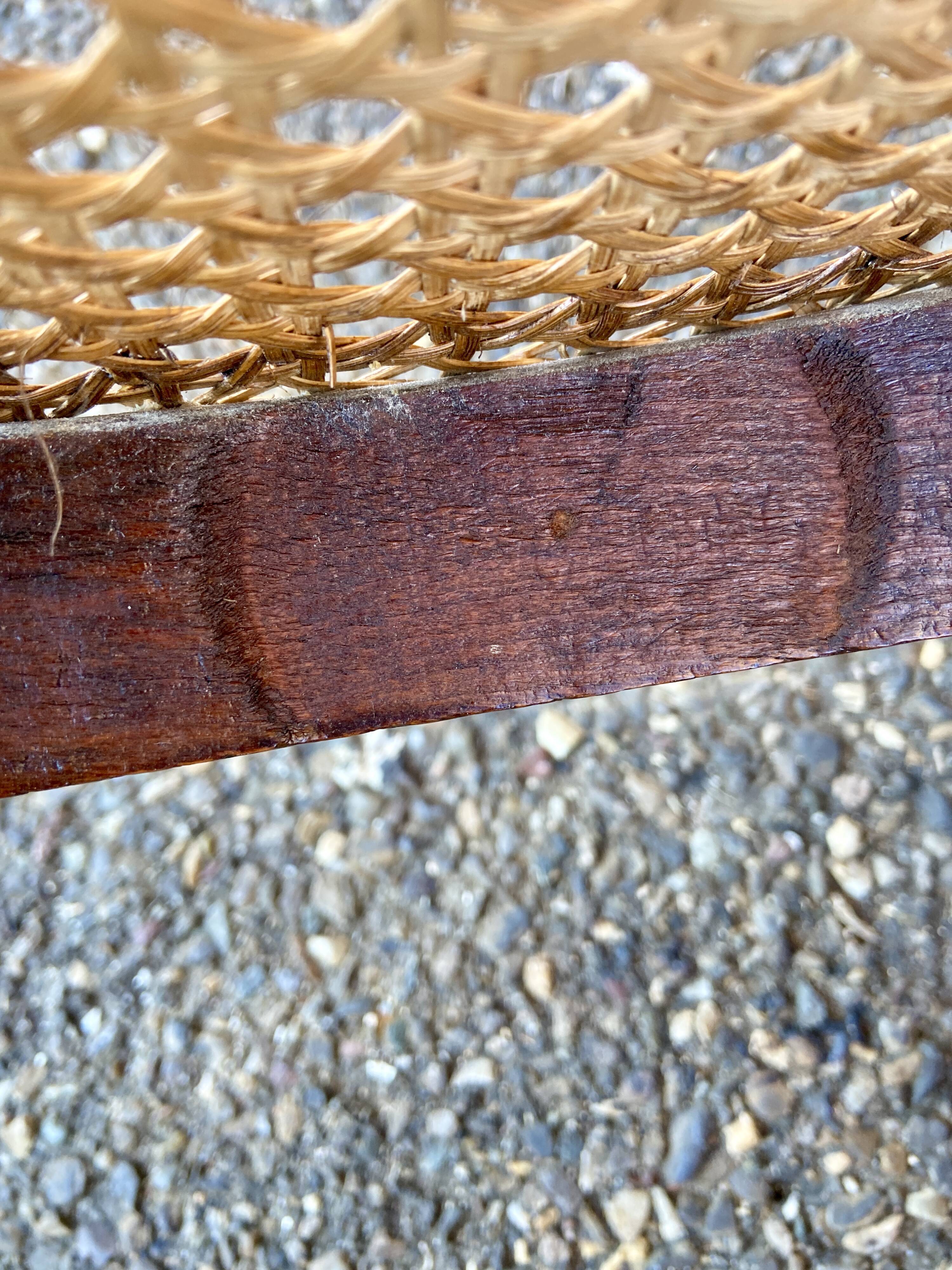 Viennese curved wood armchair Fischel circa 1920