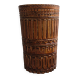 Large ceramic vase signed marius bessone vallauris 1950