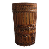 Large ceramic vase signed marius bessone vallauris 1950