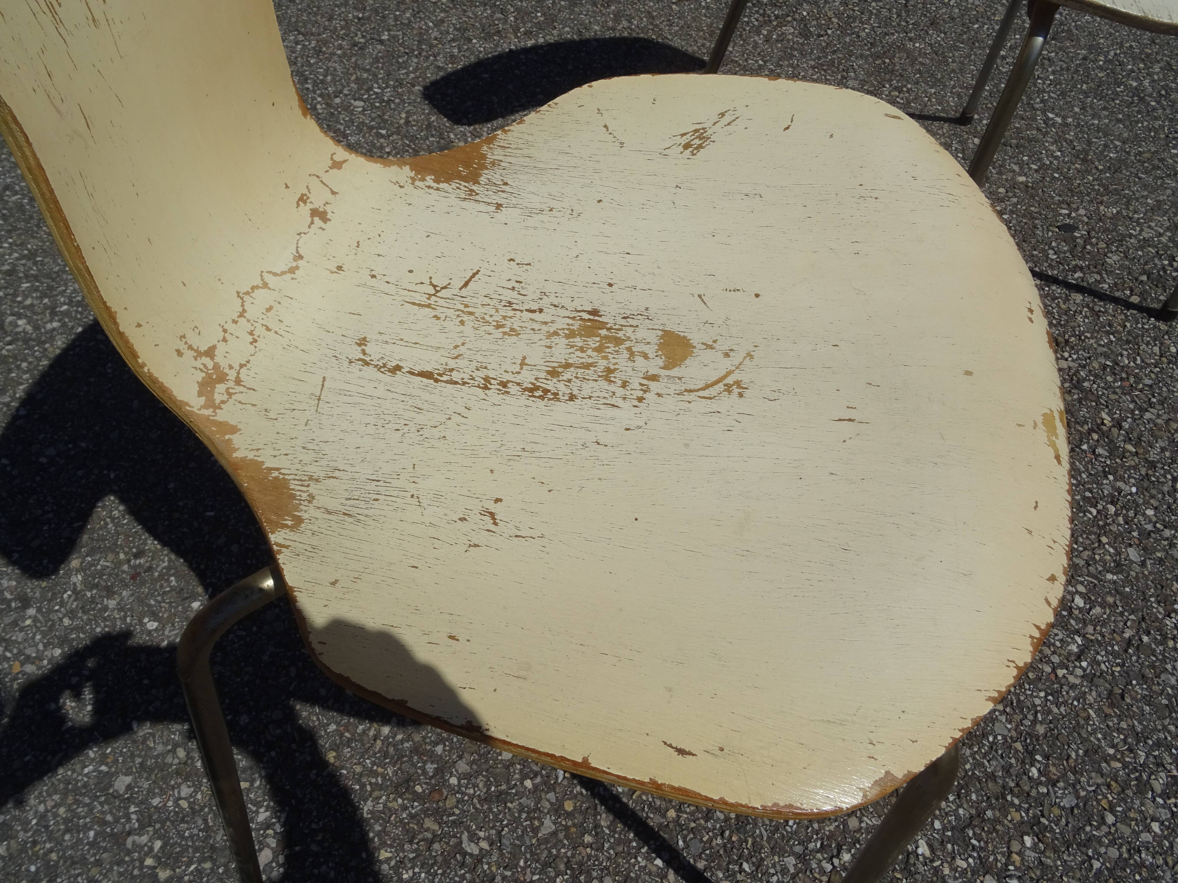 Paire de chaises modèle 3103 Hammer d'Arne Jacobsen pour Fritz Hansen