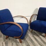 Lounge Chairs from Jindrich Halabala, 1940s, Set of 2