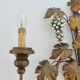 Florentine “grape” wall lamp Italy, 1940 - 1950