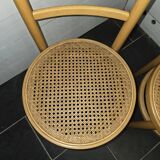 Pair of Baumann bistro chairs