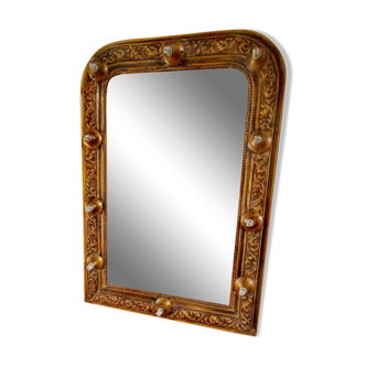 Old mirror restored/transformed by craftsman