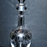 Carafe Saint-Louis en cristal taillé modèle "Sapho", 1930