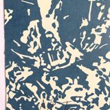 robert stanley, ground, 1969-1970. original ap lithograph signed in pencil