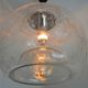 Vintage 1960s Doria design ceiling light in crystal glass