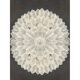 Artistic Contemporary Sanded Glass Flush Mount by SimoEng