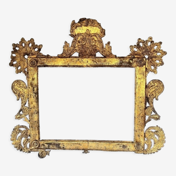 Brass frame of the nineteenth century