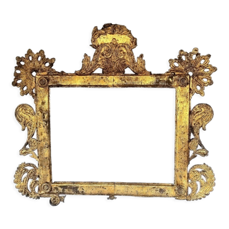 Brass frame of the nineteenth century