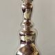 Grand pied de lampe vintage en verre mercuré - 1960.