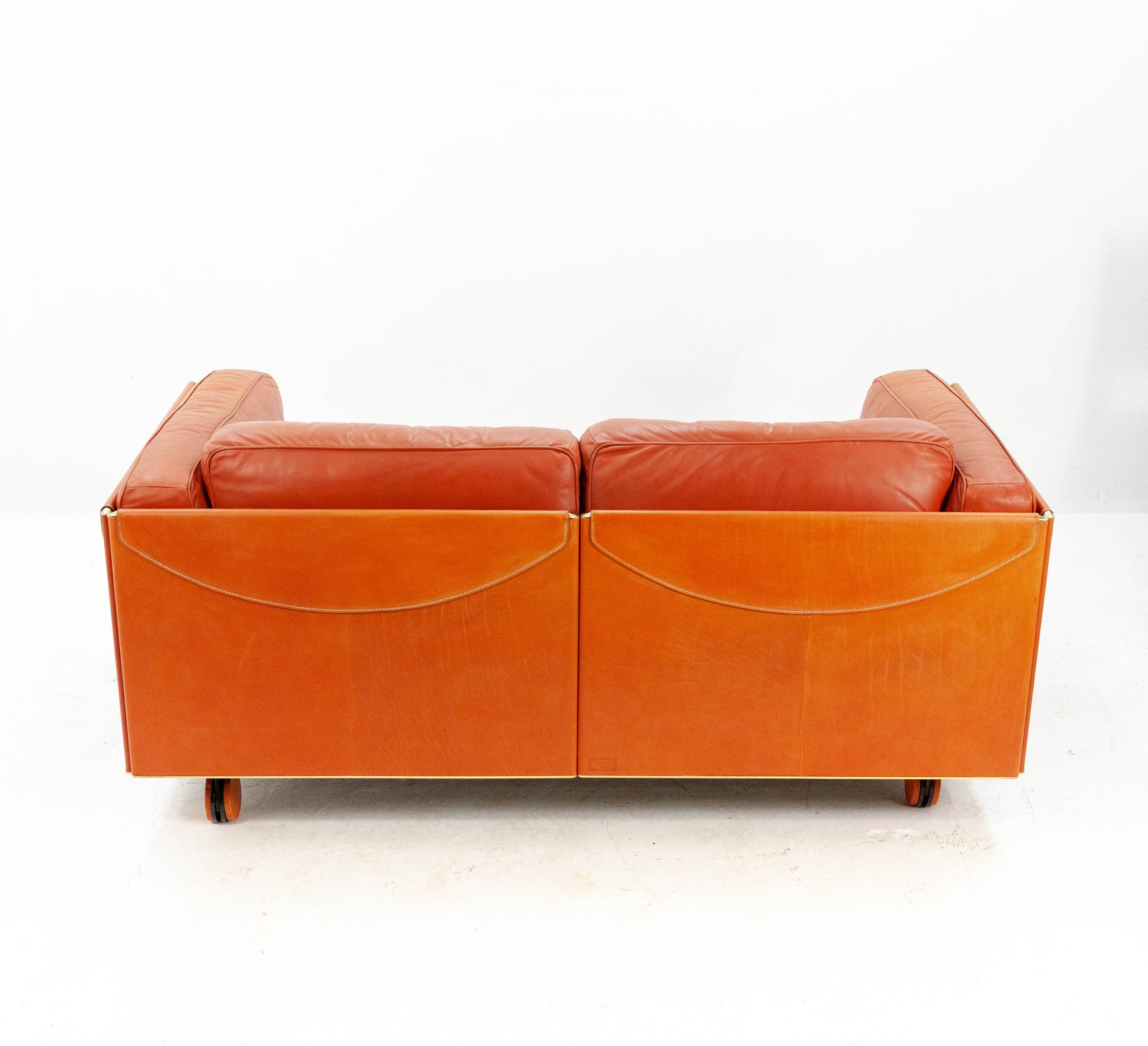 Poltrona Frau 'Twice' two-seater sofa by Pierluigi Cerri, 1997