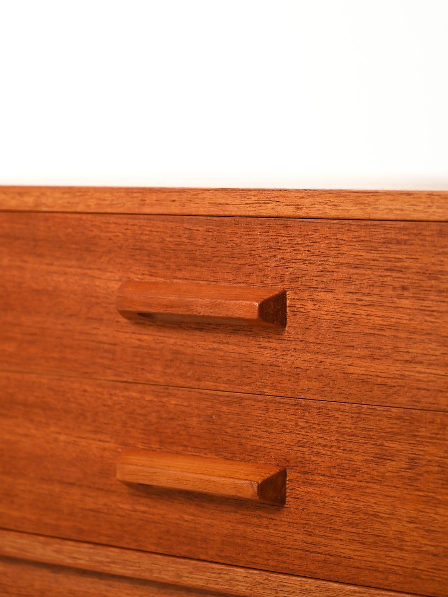 Scandinavian teak nightstand from the 1960s
