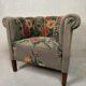 Fauteuil botanique vintage