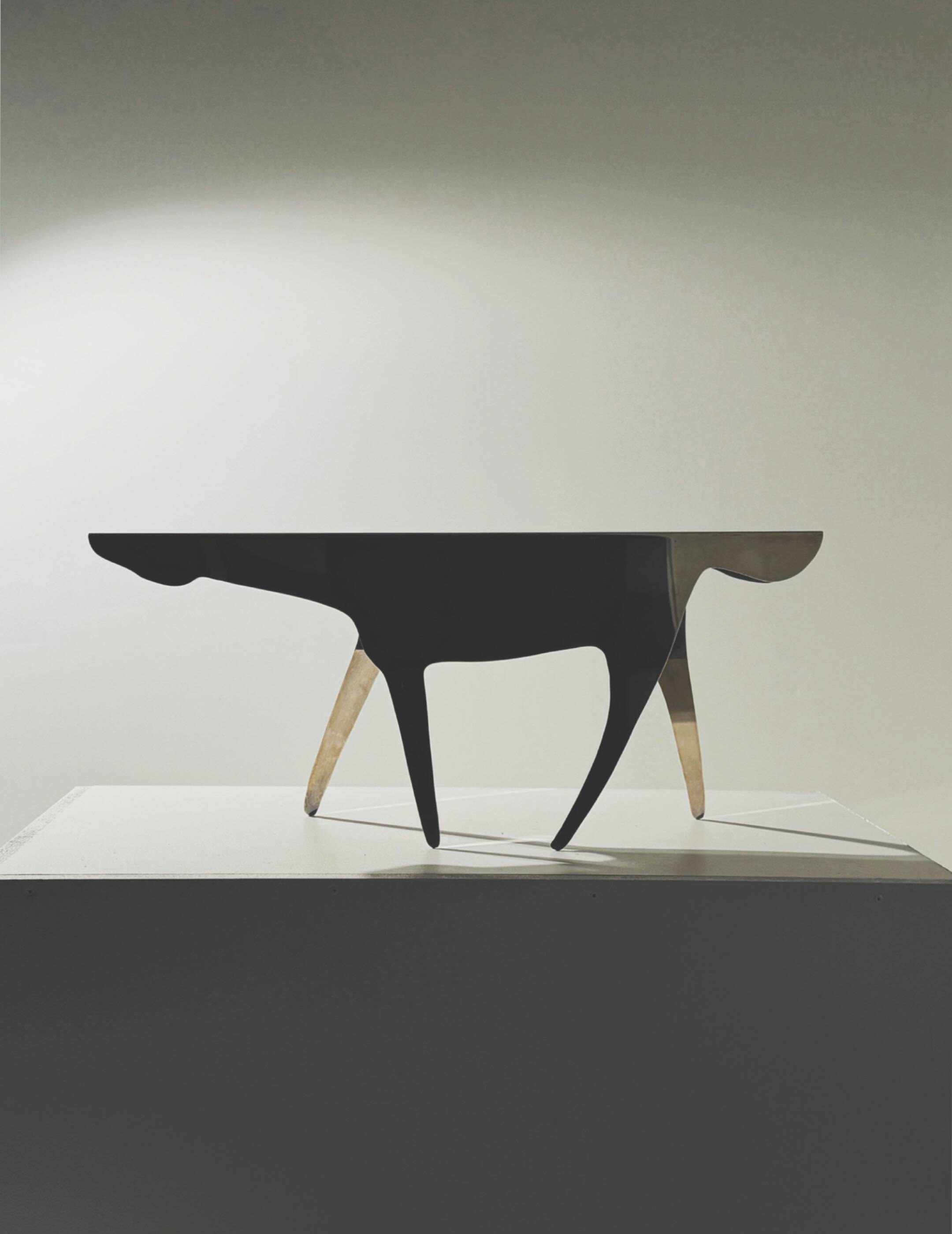 Large sculpture 'Il Cavallo Grande' by Gio Ponti for Christofle, 1978.