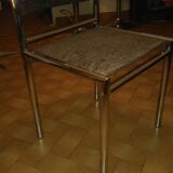 Chaise année 70 chromée