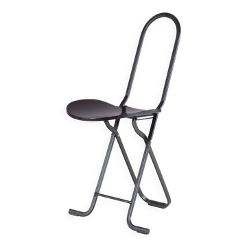 1980s “Dafne” folding chair by Gastone Rinaldi for FlyLine, Italy