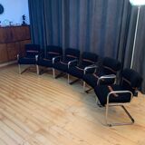 Set of six chairs by Guido Faleschini, i4 Mariani, Italy, 1970s