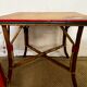 Ensemble table et fauteuil en rotin enfants