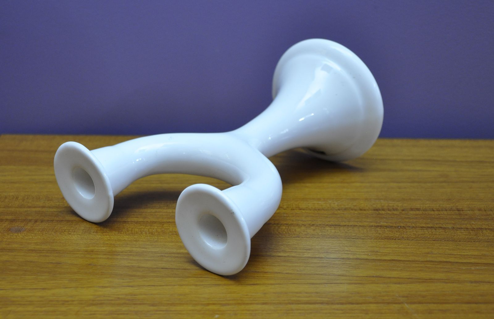 Guldkrokens Kakelugnsfabrik porcelain candleholder