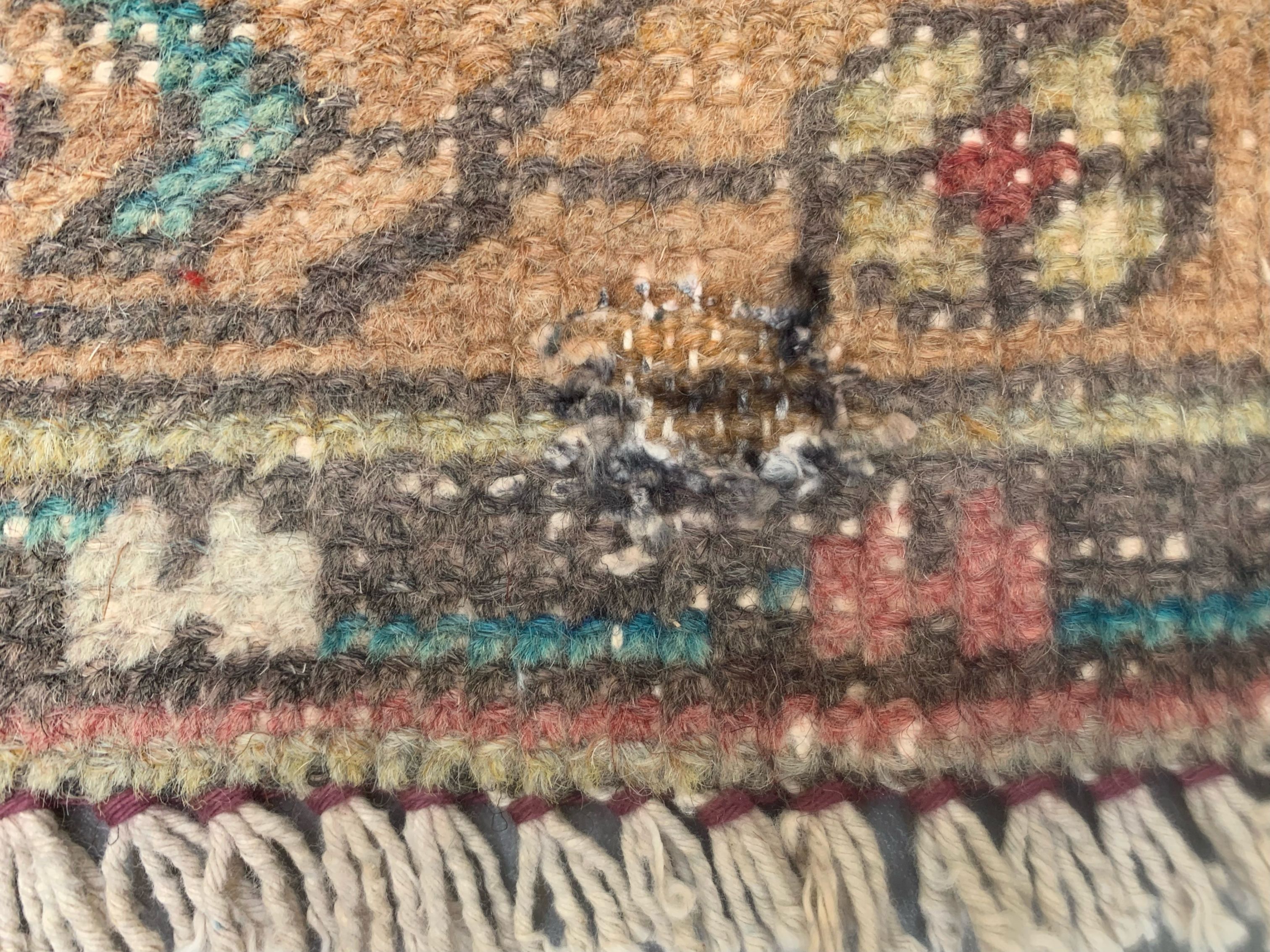 Vintage turkish oushak rug 150x87 cm carpet