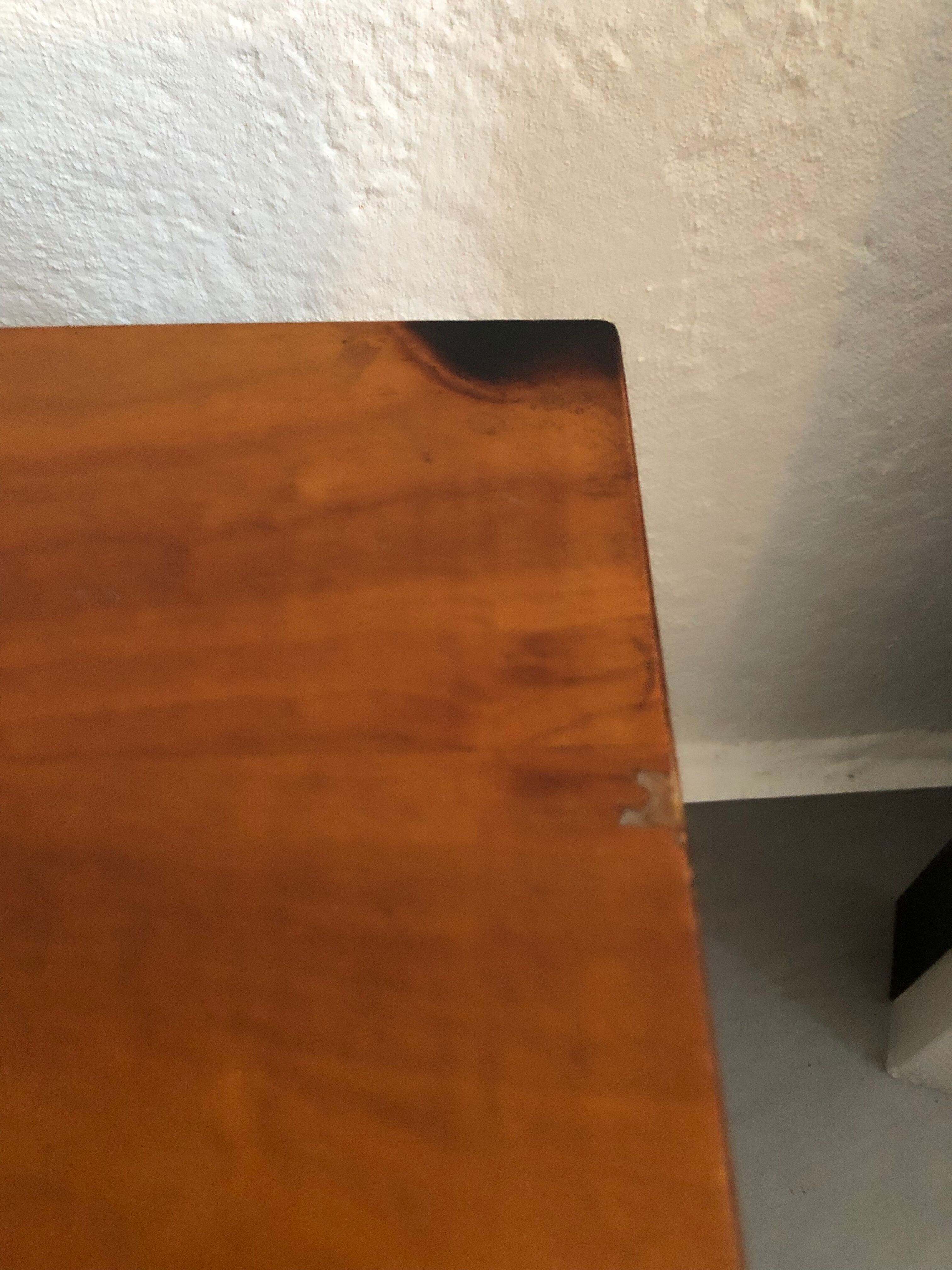 Vintage modernist sewing cart