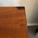 Vintage modernist sewing cart