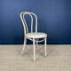 Set of 6 Thonet type bistro chairs light curved wood & Skaï GO IN Germany