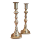 La Redoute x Selency pair of brass candle holders 17