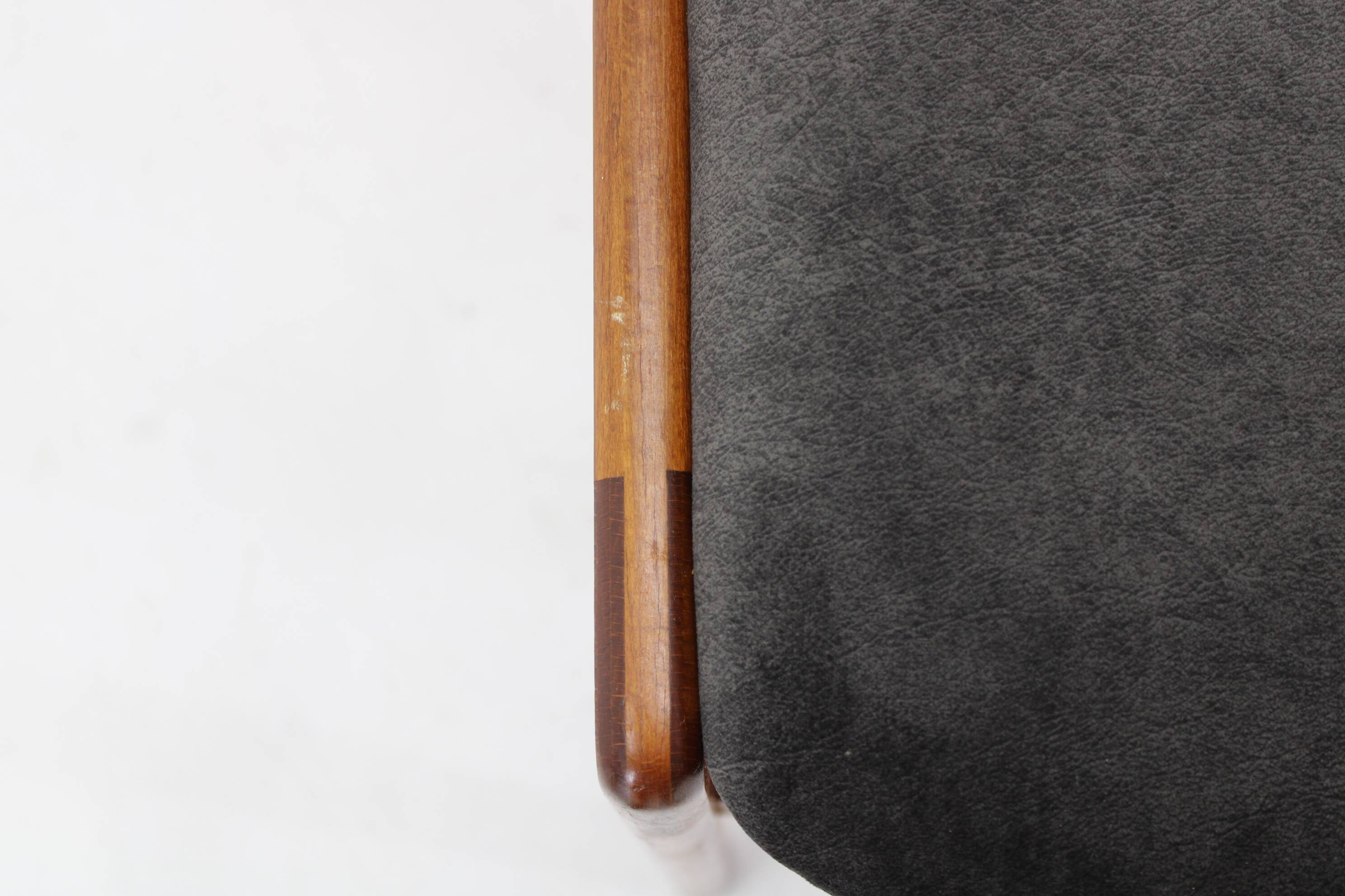 1960s Pair of Danish Teak Dining Chairs, Restored