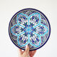 Spanish painted ceramic plate