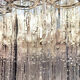 Chandelier Tube Tronchi in Murano Glass by Paolo Venini, 1970