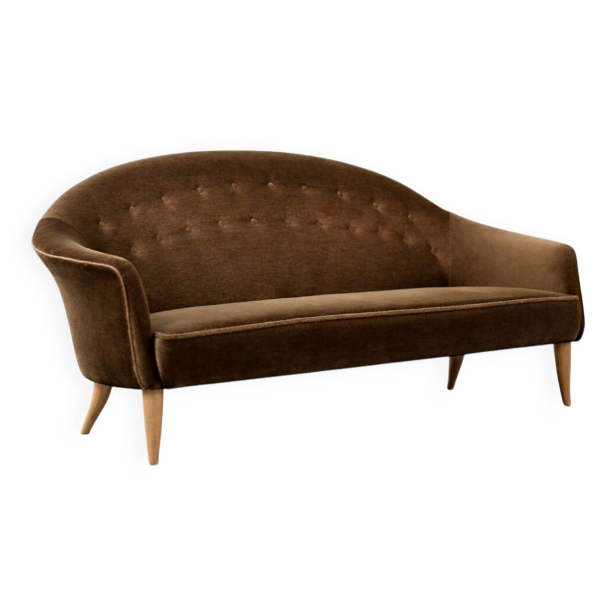 Vintage Mid-Century Scandinavian Modern Paradiset Sofa by NK