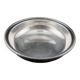 Plat en métal argenté vintage, creux rond à frise de laurier