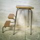 Escabeau marche pied vintage
