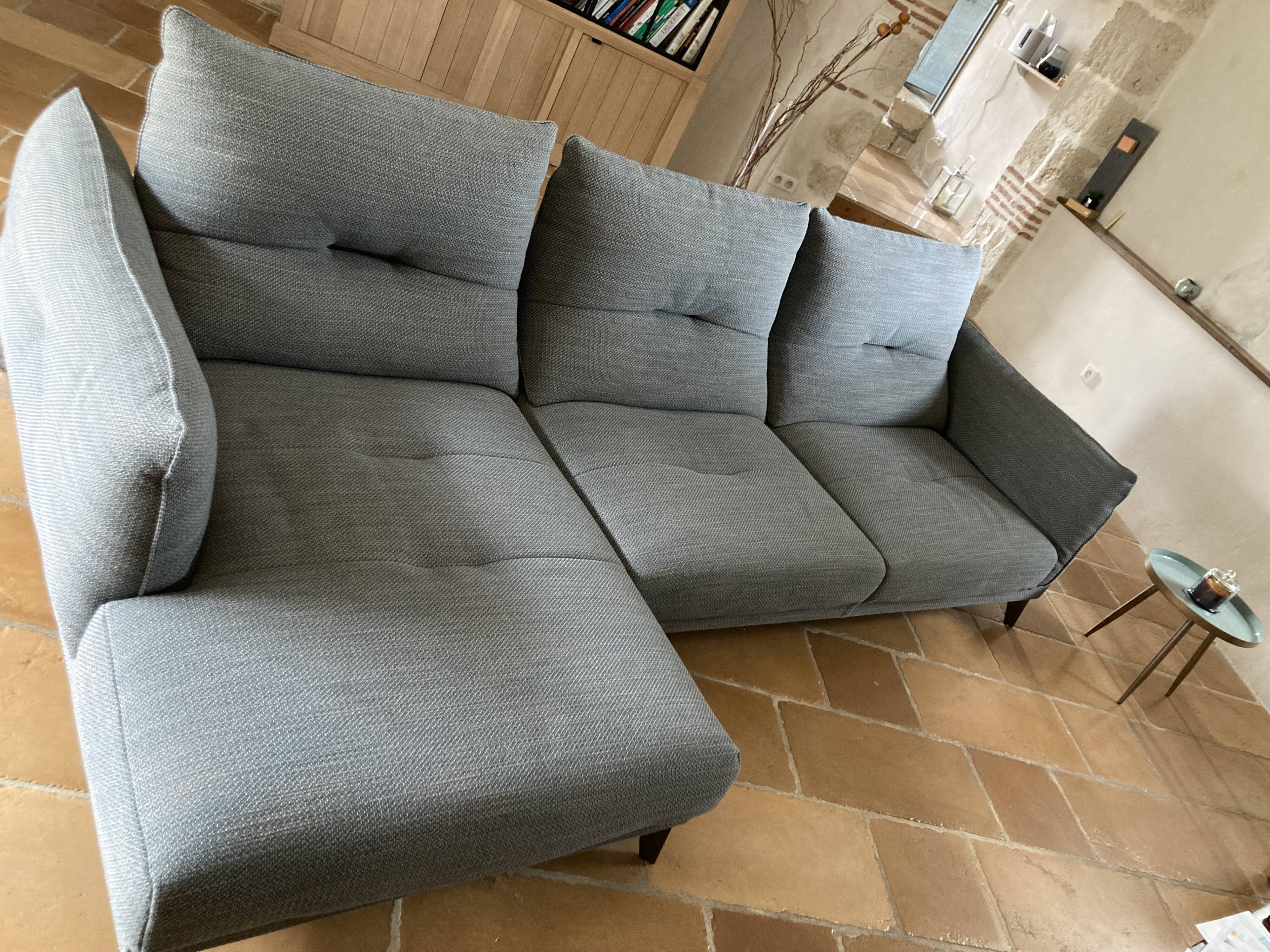 Canapé Itinéraire Roche Bobois avec chaise longue