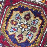 Very nice little carpet yastik anatolia handmade