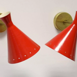 Wall lamps in the style of Italian creations of the 50s