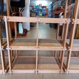 Modular fir staircase bookcase - Maison Regain