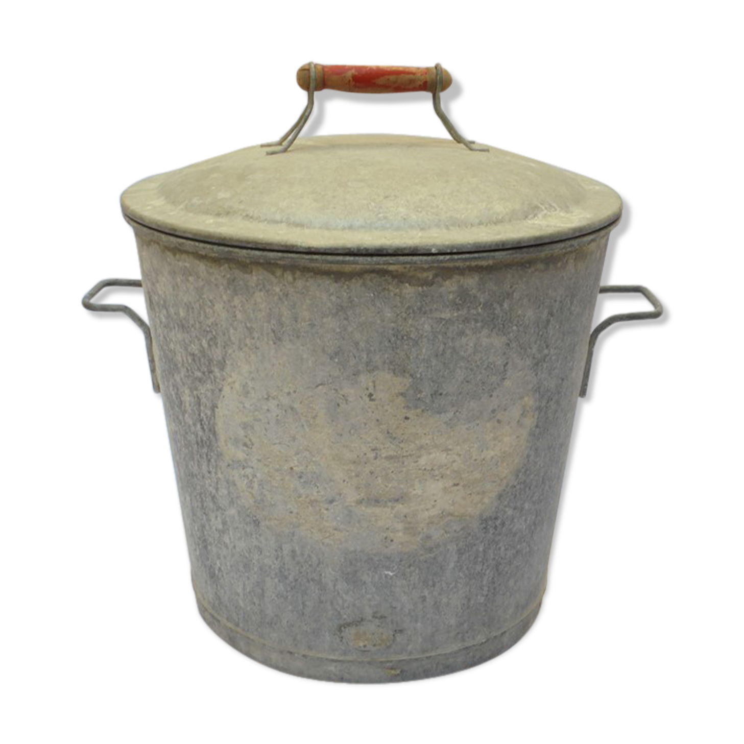 Zinc laundry pot