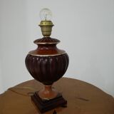 "Lancel" brand table lamp without lampshade from the 80s.