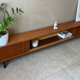 Vintage wooden sideboard from the 50s (shallow)