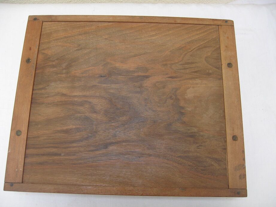 60's wooden tray