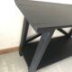 Console noire patinée